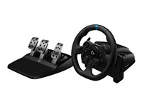 Logitech G G923 - Sett for hjul, pedaler og girskiftehevarm - kablet - for PC, Sony PlayStation 4, Sony PlayStation 5 991-000532