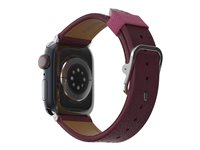 OtterBox Symmetry - Bånd for smart armbåndsur - kaktuslær - revbær (rosa) - for Apple Watch SE, Series 10, Series 4, Series 5, Series 6, Series 7, Series 8, Series 9 77-96906