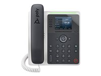 Poly Edge E220 - VoIP-telefon med anrops-ID/samtale venter - treveis anropskapasitet - SIP, SDP - multilinjedrift - 16 linjer - midnattsblå, hvit 82M87AA