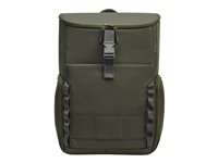 HP Laptop Backpack - Notebookryggsekk - modulær - 15.6" - grå, grønn 9J496AA