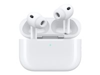 Apple AirPods Pro 3 - True wireless-hodetelefoner med mikrofon - i øret - Bluetooth - aktiv støydemping - hvit MFHP4DN/A