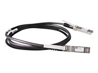 HPE X240 Direct Attach Cable - Nettverkskabel - SFP+ til SFP+ - 3 m - for HPE 59XX, 75XX; FlexFabric 12902; Modular Smart Array 1040; SimpliVity 380 Gen10, 380 Gen9 JD097C