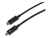 LINTES TAA200-E60 - Thunderbolt-kabel - 24 pin USB-C (hann) til 24 pin USB-C (hann) - Thunderbolt 4 - 2 m - aktiv 4Z51A40455