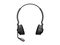 Jabra Engage 55 SE Stereo - Hodesett - on-ear - DECT - trådløs - USB-C via DECT-adapter - UC-sertifisert 9659-470-111