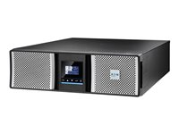Eaton 9PX G2 9PX6KIRTNG2 - UPS (rackmonterbar/ekstern) - AC 200/208/220/230/240 V - 6000 watt - 6000 VA - enkeltfase - 5 Ah - Ethernet 10/100/1000, RS-232, USB - utgangskontakter: 13 - PFC - 3U - 19" - svart, sølv 9PX6KIRTNG2
