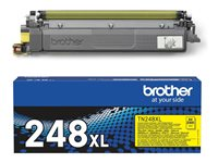 Brother TN248XLY - Høy ytelse - gul - original - boks - tonerpatron - for Brother DCP-L3515, L3520, L3555, L3560, HL-L3220, L3240, MFC-L3740, L3760, L8340, L8390 TN248XLY