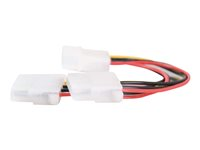 C2G "Y" Cable - Strømsplitter - 4-pin intern strøm (hann) til 4-pin intern strøm (hunn) 81849