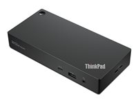 Lenovo ThinkPad Universal USB-C Smart Dock - ThinkSmart Edition - Dokkingstasjon - USB-C - HDMI, DP - 1GbE - 135 watt - CRU - Europa 40BN0135EU