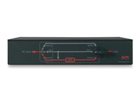 APC Service Bypass Panel - Omløpssvitsj (kan monteres i rack) - AC 200/208/240 V - utgangskontakter: 4 - 2U - 19" - svart - for Smart-UPS 3000VA USB & Serial, 3000VA XL, 5000VA, 5000VA XL SBP5000RMT2U