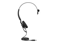 Jabra Engage 40 Mono - Hodesett - on-ear - kablet - USB-A - lydisolerende - Optimert for UC 4093-410-279