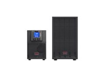 APC Easy UPS On-Line - UPS - tårn, utvidet driftstid - AC 220/230/240 V - 2700 watt - 3000 VA - enkeltfase - blysyre - USB, serial - utgangskontakter: 7 - Europa - svart, RAL 7010 SRV3KIL-E