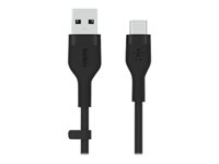 Belkin BoostCharge - USB-kabel - USB (hann) til 24 pin USB-C (hann) - 3 m - svart CAB008BT3MBK