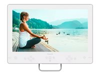 Philips 19HFL5214W - 19" Diagonalklasse Professional HeartLine LED-bakgrunnsbelyst LCD TV - helsepleie / sykehus - Smart TV - Android TV - 720p 1366 x 768 - hvit, herdet glass 19HFL5214W/12