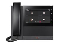 Poly CCX 600 - For Microsoft Teams - VoIP-telefon med anrops-ID/samtale venter - SIP, RTP, RTCP - 24 linjer - svart 82Z84AA