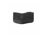 Kensington Pro Fit KB675 EQ - Tastatur - ladbar - TKL - trådløs - 2.4 GHz, Bluetooth - QWERTY - Pan Nordic - svart K75491PN