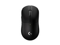 Logitech G PRO X SUPERLIGHT 2C - Mus - 5 knapper - trådløs, kablet - 2.4 GHz, USB - svart 910-007531