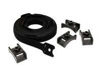 APC - Slakksløyfe for kabelstyring - svart - TAA-samsvar (en pakke 10) - for P/N: SMTL1000RMI2UC, SMX1000C, SMX1500RM2UC, SMX1500RM2UCNC, SMX750C, SMX750CNC AR8621
