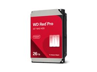 WD Red Pro WD260KFGX - Harddisk - Enterprise - 26 TB - intern - 3.5" - SATA 6Gb/s - 7200 rpm - buffer: 512 MB WD260KFGX