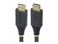 StarTech.com 10ft High Speed HDMI Cable w/Gripping Connectors, 4K 60Hz - High Speed - HDMI-kabel med Ethernet - HDMI hann til HDMI hann - 3 m - skjermet - svart - 4K 60Hz støtte, 2K 144Hz støtte, støtte for 1080p 240 Hz, halogenfri, passiv HDMI2-CABLE-GRIP-10F