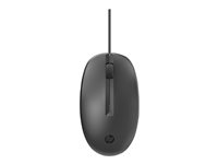 HP 125 - Mus - kablet - USB - svart (en pakke 120) - for HP 34; Elite Mobile Thin Client mt645 G7; Pro Mobile Thin Client mt440 G3 265A9A6