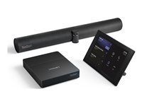 Lenovo ThinkSmart Core Gen 2 - Videokonferansesett (lydstang, berøringsskjermkonsoll, beregnesystem) - med 3 Years Lenovo Premier Support + 3 Years Lenovo Software Maintenance for Smart Office Solution - Certified for Microsoft Teams Rooms - svart 12WJ0008MT
