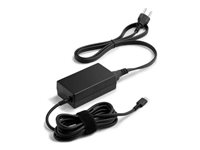 HP USB-C LC - Strømadapter - AC - 65 watt - Europa - for Presence Small Space Solution with Zoom Rooms; Pro Mobile Thin Client mt440 G3 1P3K6AA#ABB