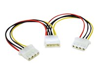 C2G "Y" Cable - Strømsplitter - 4-pin intern strøm (hann) til 4-pin intern strøm (hunn) 81845