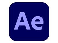 Adobe After Effects CC for Enterprise - Feature Restricted Licensing Subscription New - 1 bruker - STAT - Value Incentive Plan - Nivå 1 (1-9) - Win, Mac - Multi European Languages 65307121BC01B12