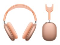 Apple AirPods Max - 2. generasjon - hodetelefoner med mikrofon - full størrelse - Bluetooth - trådløs - aktiv støydemping - oransje MWW73DN/A