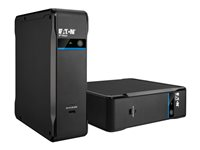 Eaton 9SX Gen2 9SX8KIRT4UG2 - UPS (kan monteres i rack) - AC 200/208/220/230/240/250 V - 8000 watt - 8000 VA - enkeltfase - 7 Ah - RS-232, USB - utgangskontakter: 13 - PFC - 4U - 19" - svart 9SX8KIRT4UG2