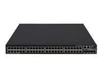HPE FlexNetwork 5140 HI - Switch - 1-spors - L3 - Styrt - 48 x 10/100/1000 + 4 x 10 Gigabit SFP+ - luftflyt fra side til bakside - rackmonterbar - PoE+ R9L64A