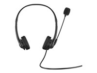 HP G2 - Hodesett - on-ear - kablet - USB - skyggesvart 428K6AA