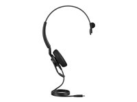 Jabra Engage 40 Mono - Hodesett - on-ear - kablet - USB-C - lydisolerende - Optimert for UC 4093-410-299