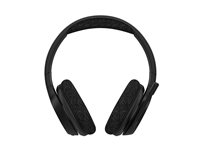 Belkin SoundForm Adapt - Hodetelefoner med mikrofon - full størrelse - Bluetooth - trådløs, kablet - USB-C, 3,5 mm jakk - svart AUD005BTBLK
