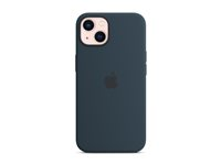 Apple - Baksidedeksel for mobiltelefon - MagSafe-samsvar - silikon - avgrunnsblå - for iPhone 13 MC2Y4ZM/A