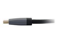 C2G 1m (3ft) HDMI Cable with Ethernet - High Speed CL2 In-Wall Rated - M/M - HDMI-kabel med Ethernet - HDMI hann til HDMI hann - 1 m - skjermet - svart 42520