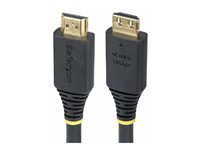 StarTech.com 15ft High Speed HDMI Cable w/Gripping Connectors, 4K 60Hz - High Speed - HDMI-kabel med Ethernet - HDMI hann til HDMI hann - 4.5 m - skjermet - svart - 4K 60Hz støtte, 2K 144Hz støtte, støtte for 1080p 240 Hz, halogenfri, passiv HDMI2-CABLE-GRIP-15F