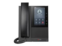 Poly CCX 500 - VoIP-telefon - med Bluetooth-grensesnitt - SIP, SDP, RTCP, RTP, SRTP - 24 linjer - svart - Samsvar med GSA Trade - TAA-samsvar 849B5AA#AC3