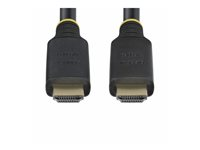 StarTech.com 15m (49.2ft) Active High Speed HDMI Cable, 4K60Hz - High Speed - HDMI-kabel med Ethernet - HDMI hann til HDMI hann - 15 m - skjermet - svart - aktiv, 4K60Hz UHD-støtte, 2K 144Hz støtte, HDR10-støtte HDMI2-CABLE-4K60-15M