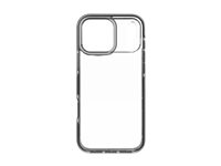 Zagg Santa Cruz - Baksidedeksel for mobiltelefon - grafen - kullsort, gjennomsiktig - for Apple iPhone 17 Pro Max 702318871