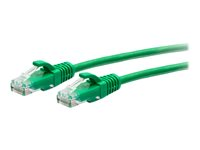 C2G 1ft (0.3m) Cat6a Snagless Unshielded (UTP) Slim Ethernet Network Patch Cable - Green - Koblingskabel - RJ-45 (hann) til RJ-45 (hann) - 30 cm - 4.8 mm - UTP - CAT 6a - uten hindringer, formstøpt - grønn C2G30153