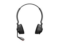 Jabra Engage 55 SE Stereo - Hodesett - on-ear - DECT - trådløs - USB-A via DECT adapter - UC-sertifisert 9659-410-111