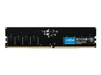 Crucial - DDR5 - modul - 16 GB - DIMM 288-pin - 2400 MHz / PC5-38400 - CL40 - 1.1 V - ikke-bufret - ikke-ECC CT16G48C40U5