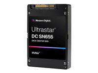 WD Ultrastar DC SN655 WUS5EC0B1ESP7Y1 - SSD - Data Center - 30.72 TB - intern - 2.5" - U.3 PCIe 4.0 (NVMe) 0TS2507