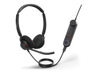 Jabra Engage 50 II MS Stereo - Hodesett - on-ear - kablet - USB-C, USB-A - lydisolerende - Cisco Certified, Unify Certified, Certified for Microsoft Teams, Google Meet Certified, Amazon Chime Certified, Works With Chromebook Certified 5099-299-2169