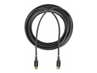 StarTech.com 33ft (10m) VESA-Certified Active DisplayPort 1.4 Cable, DP8K w/HBR3/HDR10/MST/DSC 1.2/HDCP 2.2, 8K 60Hz, 4K 120Hz Video - Active DP 1.4 Cable M/M (DP14A-10M-DP-CABLE) - DisplayPort-kabel - DisplayPort (hann) til DisplayPort (hann) - DisplayPort 1.4 - 10 m - Active Copper Cable, aktiv, 4K-støtte, 8K-støtte - svart DP14A-10M-DP-CABLE