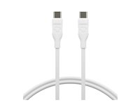 dbramante1928 re-charge - USB-kabel - 24 pin USB-C (hann) til 24 pin USB-C (hann) - USB 2.0 - 1.2 m - 100 % resirkulert plast, USB Power Delivery (100 W) CB12CCWH7089