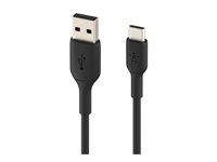 Belkin BoostCharge - USB-kabel - 24 pin USB-C (hann) til USB (hann) - 1 m - svart CAB001BT1MBK