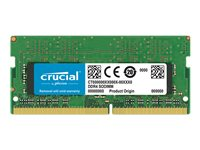 Crucial - DDR4 - modul - 4 GB - SO DIMM 260-pin - 1200 MHz / PC4-19200 - CL17 - 1.2 V - ikke-bufret - ikke-ECC CT4G4SFS824A