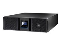 Eaton 9SX Gen2 9SX5KIRT3UG2 - UPS (kan monteres i rack) - AC 200/208/220/230/240/250 V - 5000 watt - 5000 VA - enkeltfase - 5 Ah - RS-232, USB - utgangskontakter: 12 - PFC - 3U - 19" - svart 9SX5KIRT3UG2
